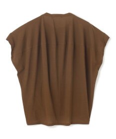 BEIGE， 【BEIGE,ecru/WEB限定・洗える】FINE DRY TOUCH / ねじりデザインコットンクルーネックTシャツ