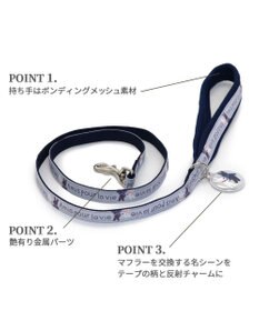 PET PARADISE リサとガスパール リード 《であい柄》リフレクトチャーム付き  ４Ｓ～３Ｓ