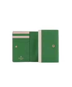 LANVIN en Bleu リュクサンブールカラー 二つ折り被せ財布
