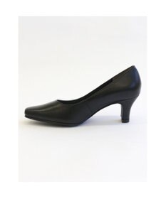 Pointer 日本製 本革低反発スクエアトゥパンプス