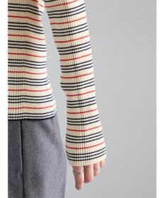 Te chichi パネルパターンアソートリブポロニット