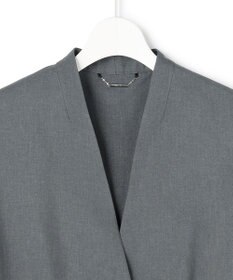 ICB L 【WEB＆一部店舗限定】 SerikaWorsted ノーカラーロングジレ