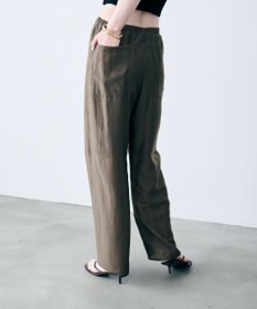 uncrave リヨセルシルクローン ギャザーパンツ