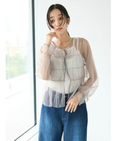 CRAFT STANDARD BOUTIQUE チュール２ｗａｙカーディガン