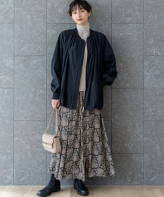 23区 S 【CLASSY.掲載/洗える】スムージーコットン タートルネック ニット