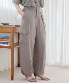 AMERICAN HOLIC サテンカーゴパンツ