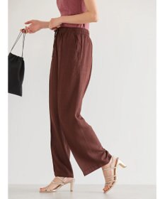 AMERICAN HOLIC リネンブレンドワイドイージーパンツ