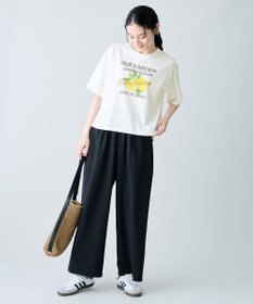 ANY L 楽映えストレートパンツ（セットアップ着用可）