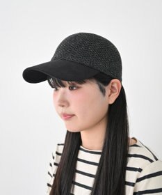 ATRENA 【日本製】つばスエードキャップ