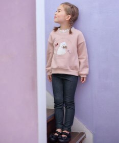 ANY KIDS フォトネコ 裏毛 トレーナー