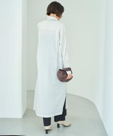 UNFILO ポプリン シャツワンピース