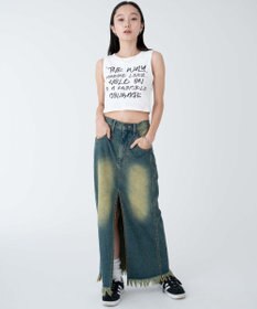 WEGO 【カップ付き】ハンドライティングプリントカップインタンク