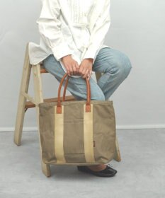 UNBILLION Otias 9号キャンバスパラフィン加工トート