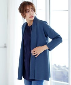 Tiaclasse 【新色追加・洗える】ミラノリブミドル丈カーディガン