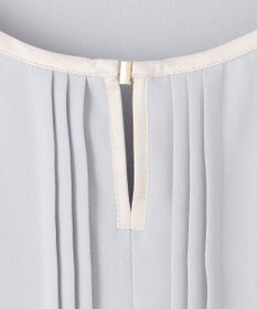 ANY SIS S 【洗える】フロントタックバイカラー ブラウス