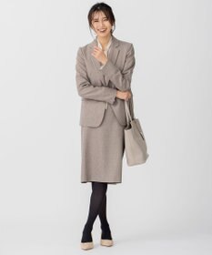 23区 【CLASSY.1月号掲載/洗える】ウールライクカルゼ テーラード ジャケット