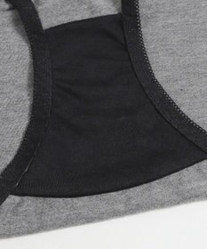 WEGO 【ブラトップ＆ショーツセット】Liliane　Ciel　ロゴテープ