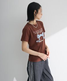 Green Parks ・ｓｗｉｎｇ　ｂｙ　リボンモチーフコード刺繍ＴＥＥ