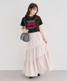 Green Parks ・ｓｗｉｎｇ　ｂｙ　リボンモチーフコード刺繍ＴＥＥ