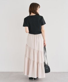 Green Parks ・ｓｗｉｎｇ　ｂｙ　リボンモチーフコード刺繍ＴＥＥ