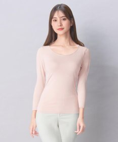 Wing カップ付きインナー あったか素材 ラク きれいなバストシルエット 【シンクロブラトップ】 8分袖 長袖 秋 冬 ET1865 ウイング／ワコール