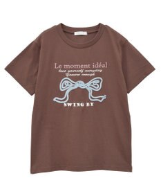 Green Parks ・ｓｗｉｎｇ　ｂｙ　リボンモチーフコード刺繍ＴＥＥ