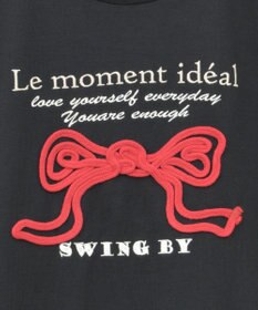 Green Parks ・ｓｗｉｎｇ　ｂｙ　リボンモチーフコード刺繍ＴＥＥ