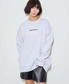 WEGO 【ユニセックス着用ITEM】アーチバックロゴグラフィックプルオーバー