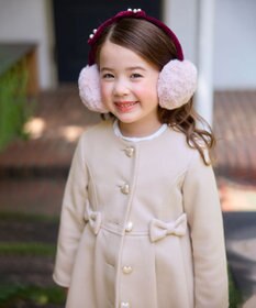 ANY KIDS ウールライクコート