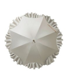 MOONBAT 【一級遮光日傘】LANVIN en Bleu (ランバン オン ブルー)  長傘 フレアフリル 遮光 遮熱 UV