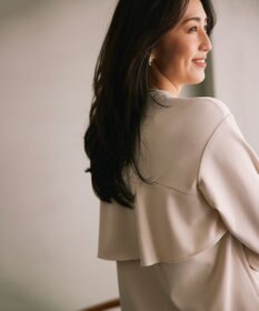 組曲 【KUMIKYOKU NAVY】コンフォータブルアムンゼン ティアードブラウス