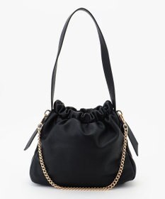 組曲 ギャザーワンショルダーハンドバッグ