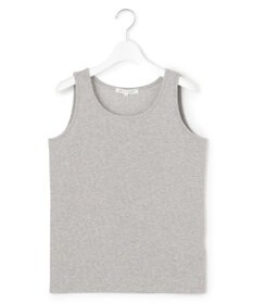23区 【洗える】シャイニーリブ タンクトップ