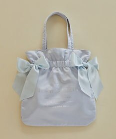 Maison de FLEUR ダブルリボンギャザートートバッグ