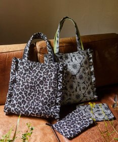 TOCCA 【ヨンア×大人百花×TOCCAコラボカラー有り】PRECIOUS WAVES BAG WITH POUCH ポーチ付きトートバッグ