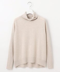 J.PRESS LADIES 【洗える】SOFT TOUCH WOOL リブ切り替え ニット