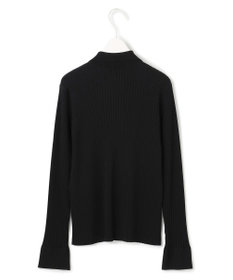 ICB 【洗える】シルクヴィスコースハイゲージ ジップアップカーディガン