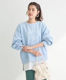 Green Parks ロゴ刺繍ダンボールプルオーバー