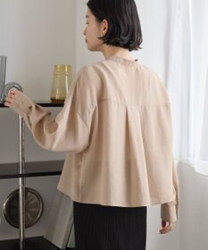 AMERICAN HOLIC シアーショート丈ブラウス