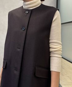 #Newans 大人気ジレが新素材で再登場！チュニックジレ