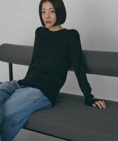 AMERICAN HOLIC バイパチリブモックネックニットプルオーバー