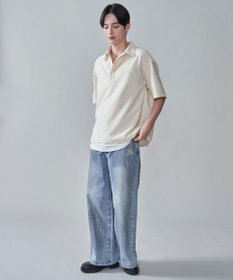 WEGO リネンライクスキッパーシャツ（SS）