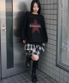 WEGO モヘアタッチスターBIGニット