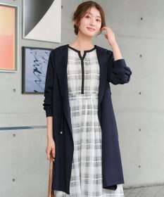 Tiaclasse タックヨーク着流しパフスリ－ブコート