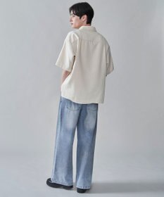 WEGO リネンライクスキッパーシャツ（SS）