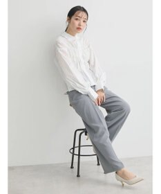 earth music&ecology ビスチェライクシャーリングシャツ（ストライプ）