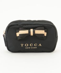 TOCCA 【WEB限定】BICOLOR RIBBON POUCH ポーチ