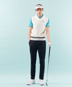 23区GOLF 【MEN】【ウォッシャブル】ニット ベスト