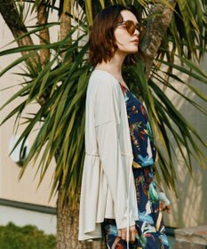 San-ai Resort（三愛水着楽園） 【UPF50＋】水陸両用羽織り　M【Coral veil（コーラルヴェール）】