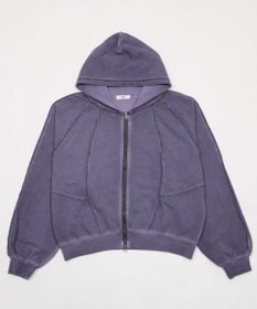 WEGO 【ユニセックス着用ITEM/MLサイズ展開】スウィッチングZIPパーカー